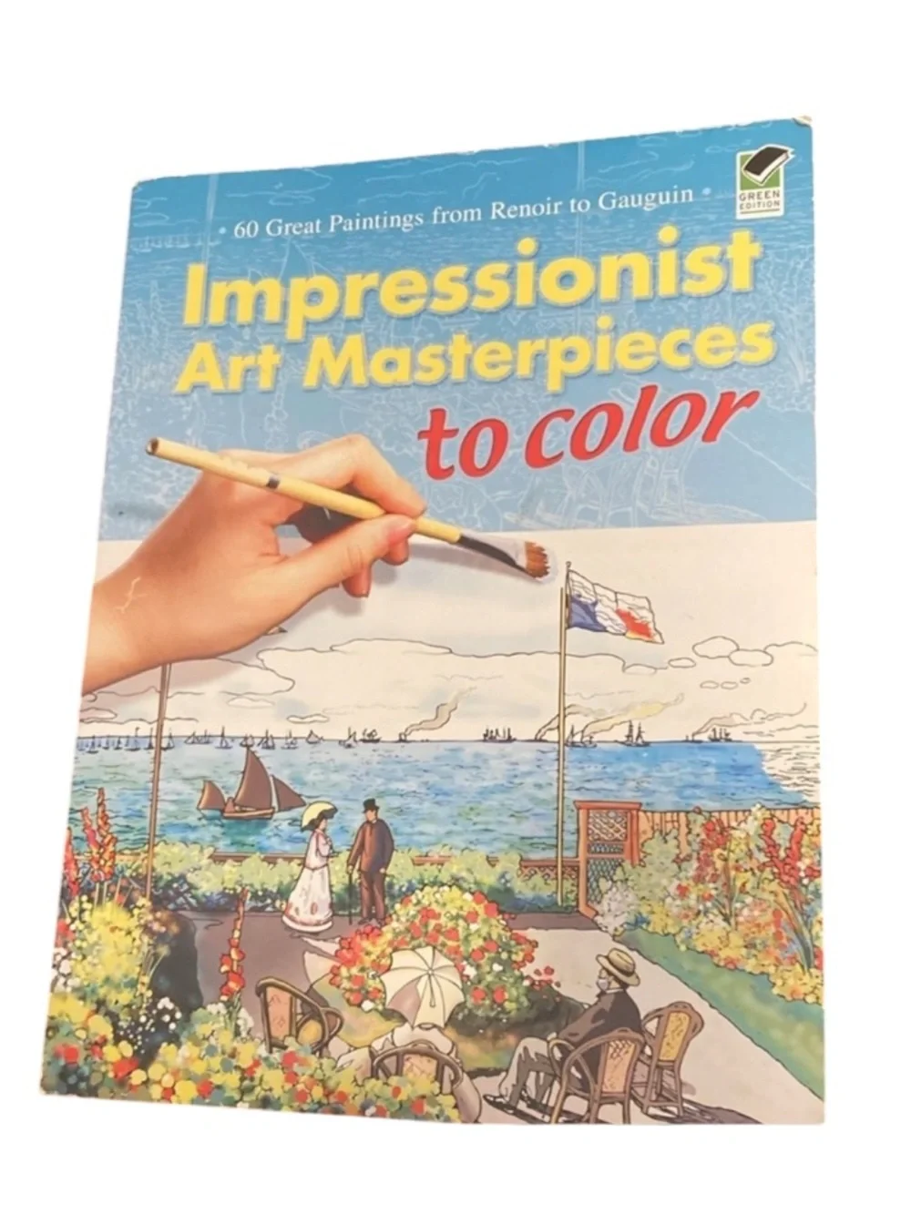 Impressionist art masterpieces to color 60 great painting from Renoir to Gauguin
